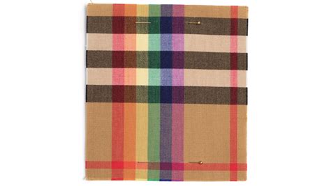 burberry rainbow check collection|burberry check.